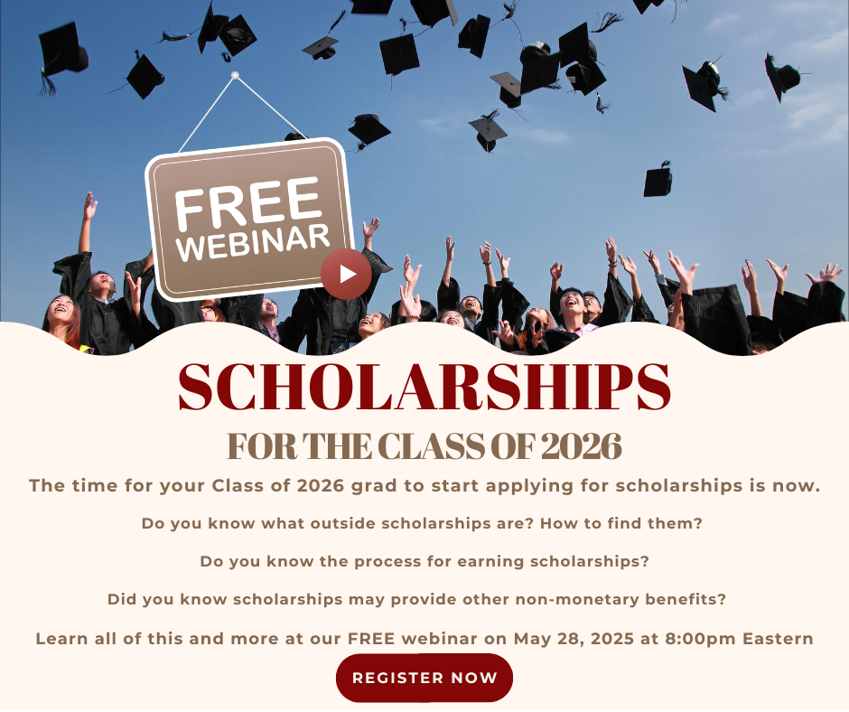 Webinar: Scholarships for the Class of 2026